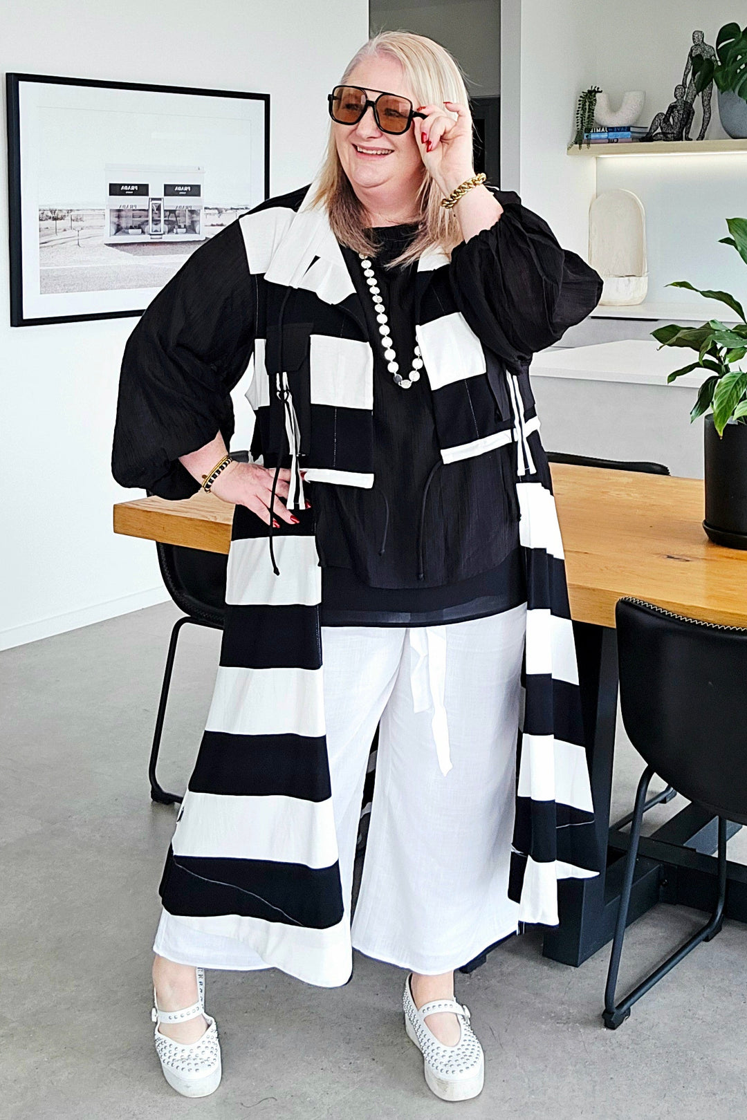 Deeanne Hobbs Wide Line Construction Coat - RAPT ONLINE
