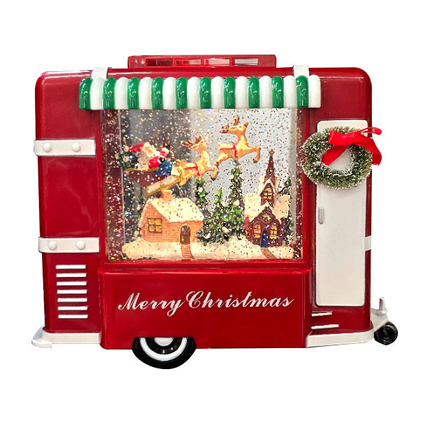 24cm Animated Christmas Touring Car