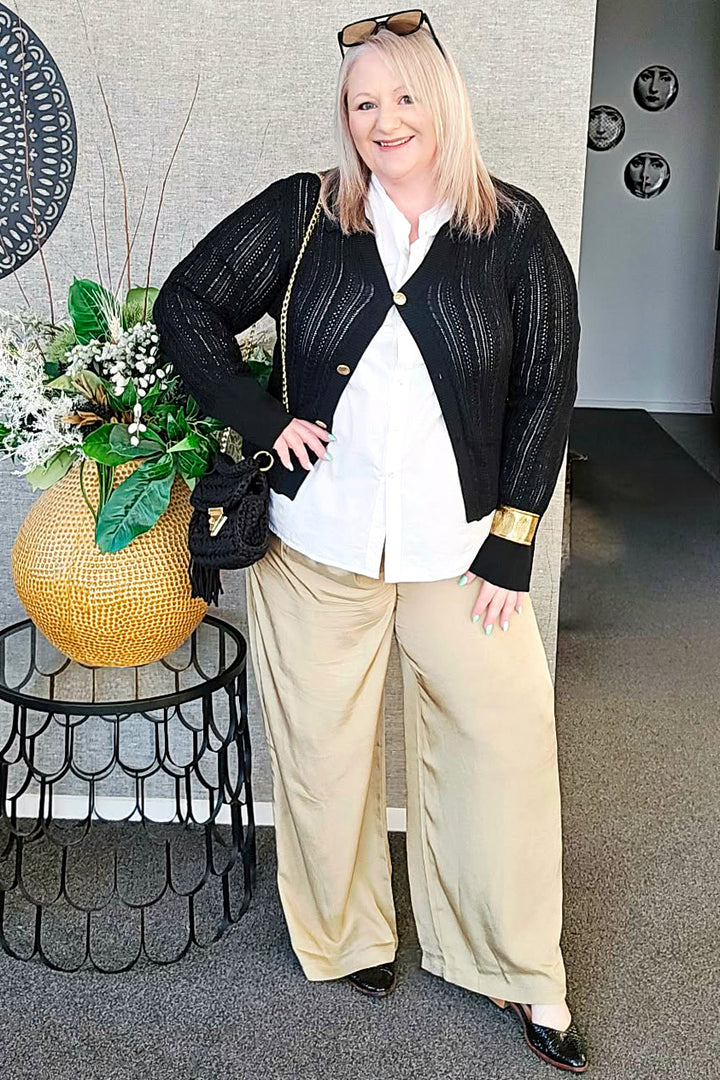 Fate & Becker Gold Gianna Pant