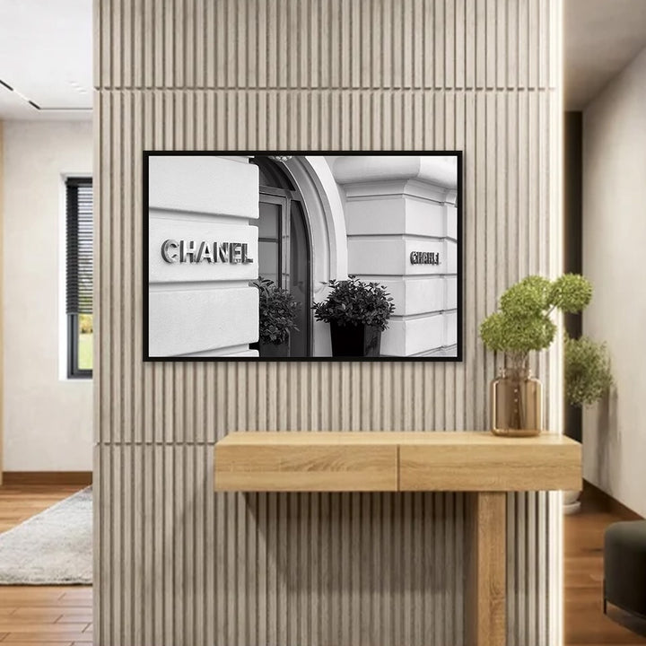 CHANEL FRAMED CANVAS