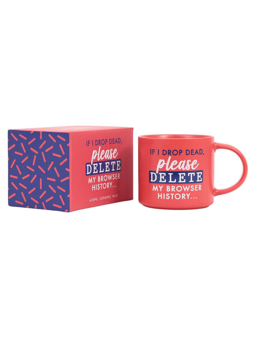 Cheeky Delete History Mug