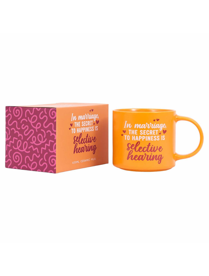 Cheeky Marriage Selective Hearing Mug