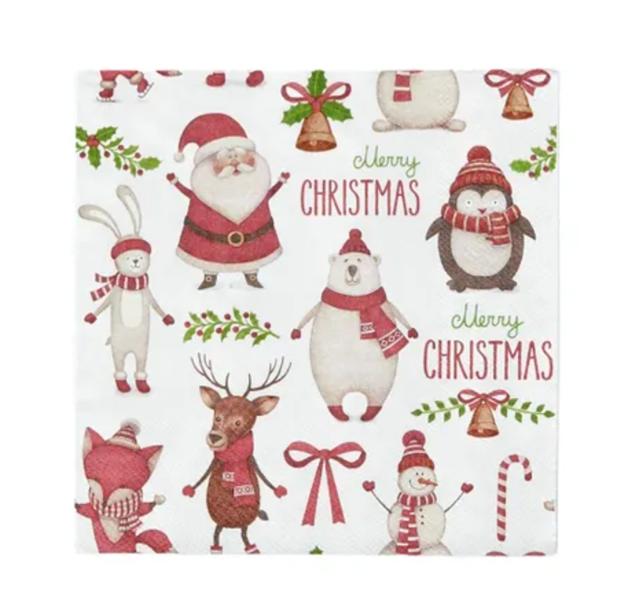 Christmas Crew Serviettes