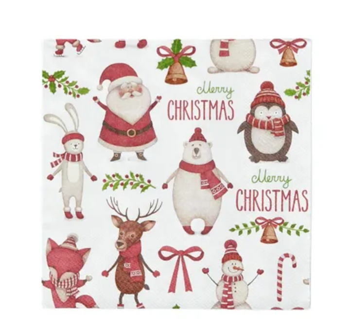 Christmas Crew Serviettes