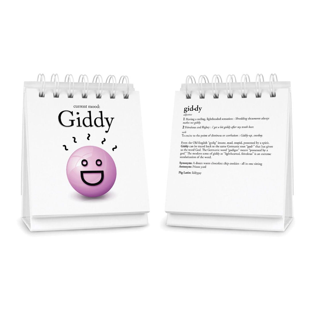 Daily Mood Desktop Flip Book