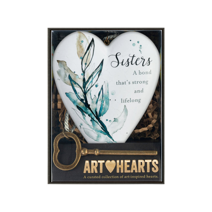 DEMDACO Sisters Bond Art Heart