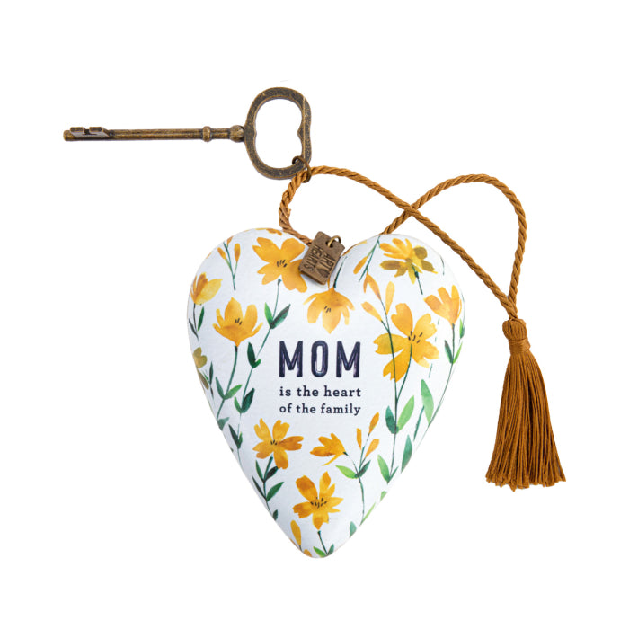 DEMDACO Mum Is the Heart of the Family Art Heart