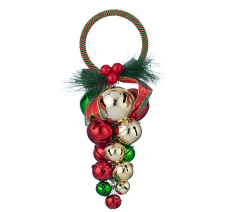 24cm Bauble Doorhanger Cluster