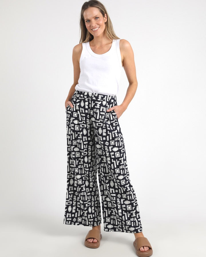 ETCHED GEO PANT