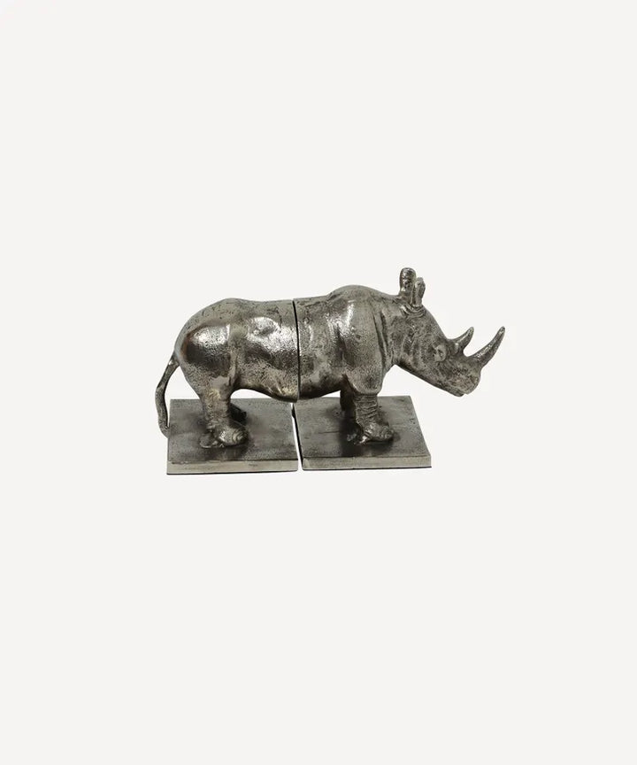 French Country Rhino Bookends