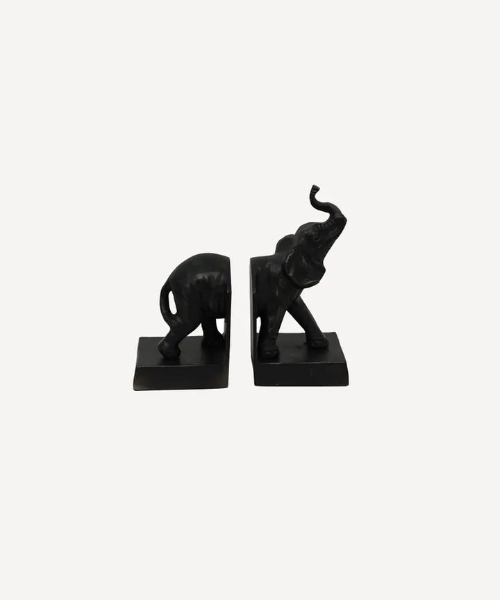 French Country Elephant Bookends