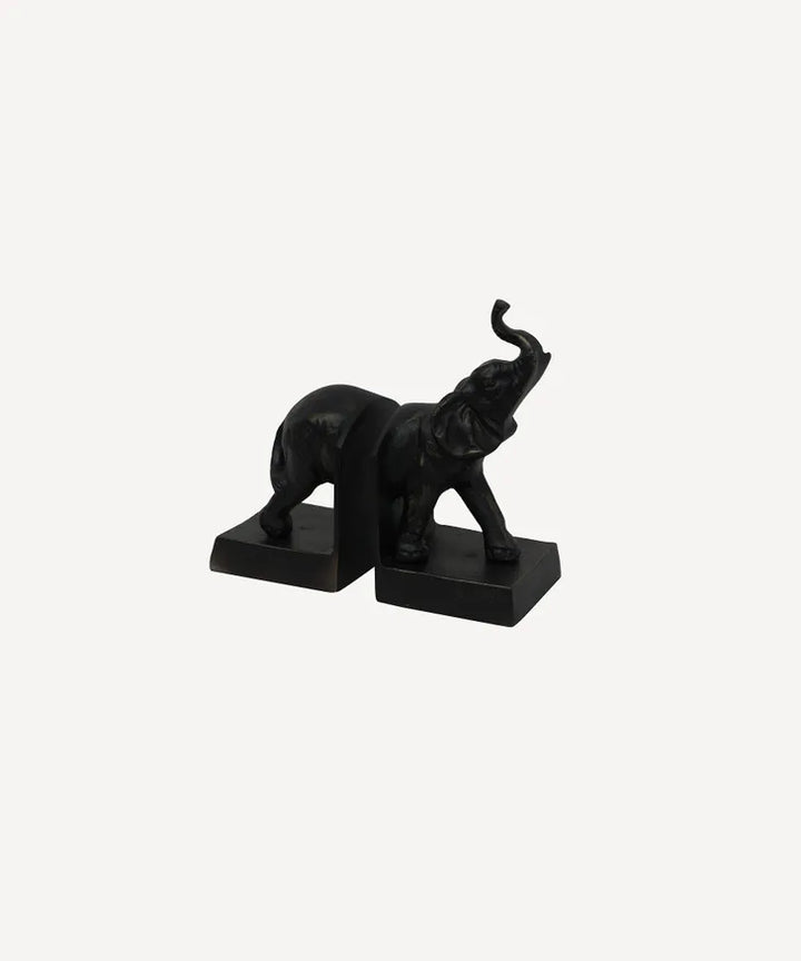 French Country Elephant Bookends