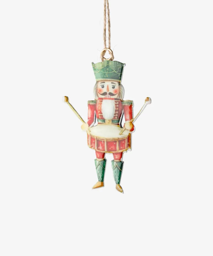 French Country Drummer Nutcracker Tree Ornament
