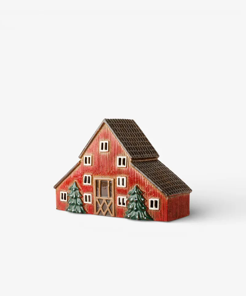 French Country Norgard Storlek Barn Tealight House