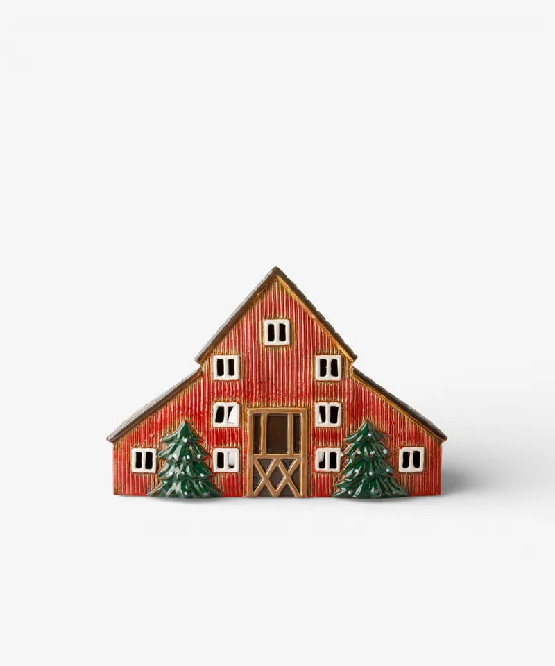 French Country Norgard Storlek Barn Tealight House