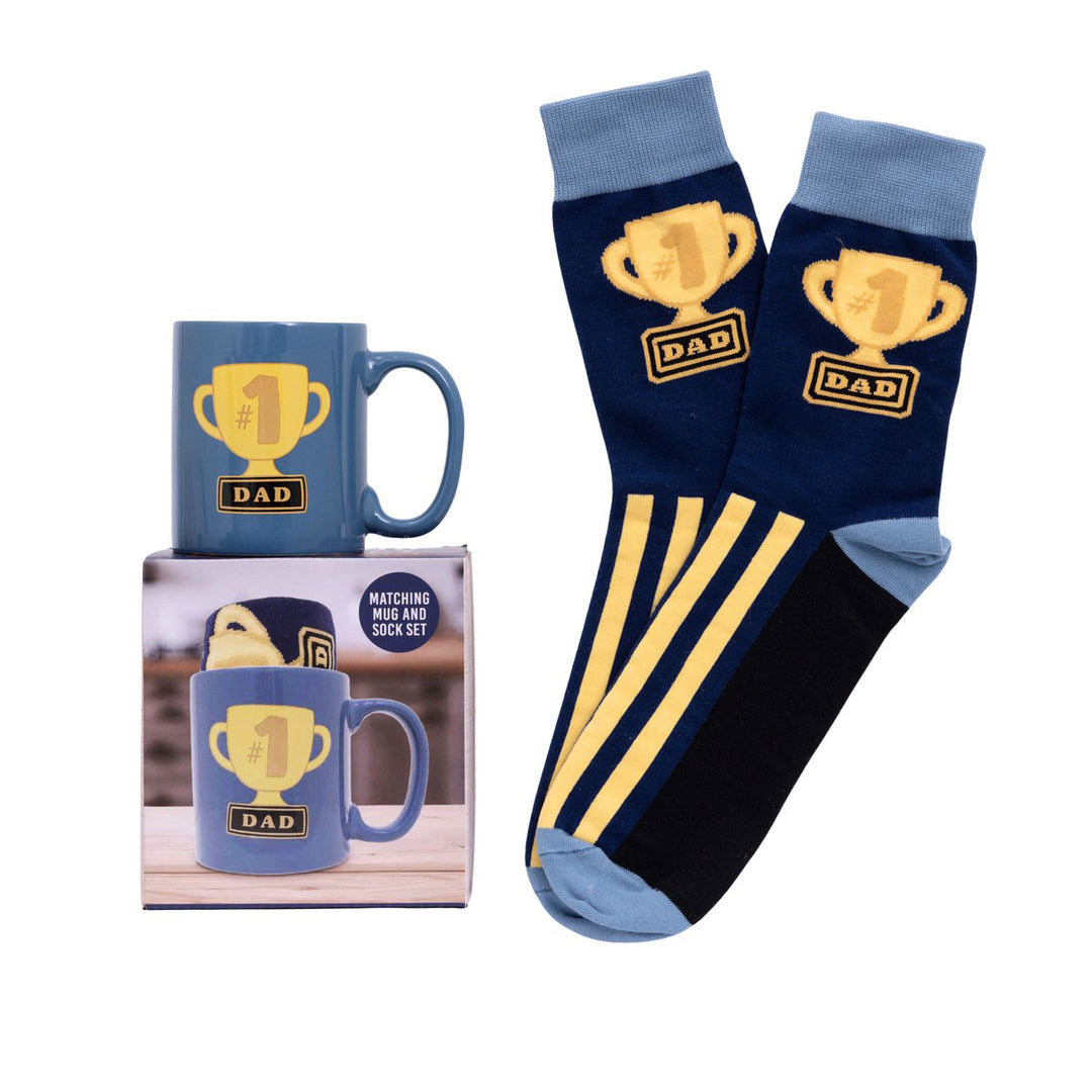 Splosh #1 Dad Mug & Sock Set