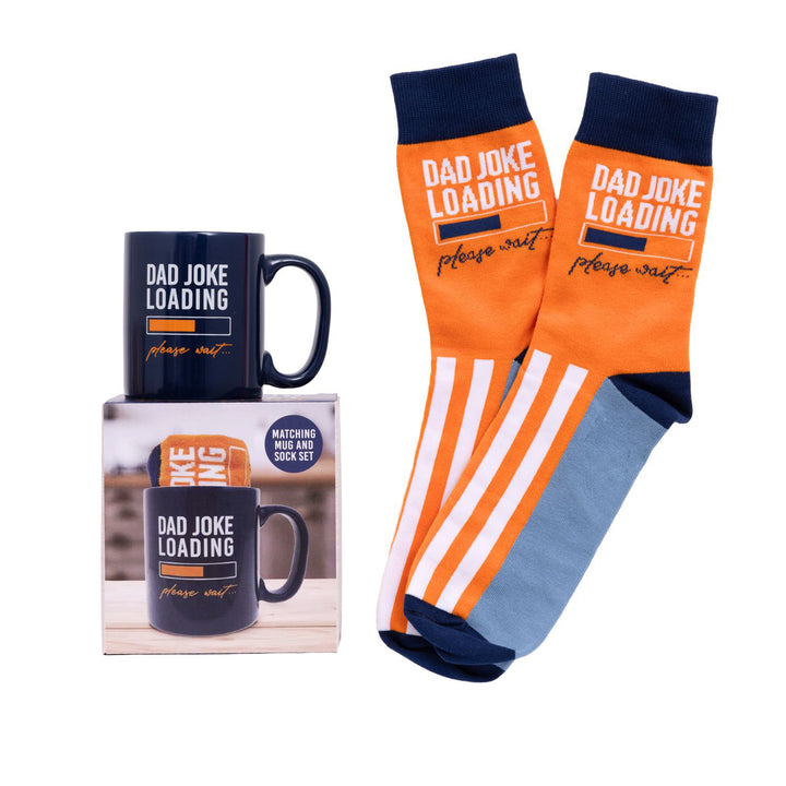 Splosh Dad Joke Loading Mug & Sock Set
