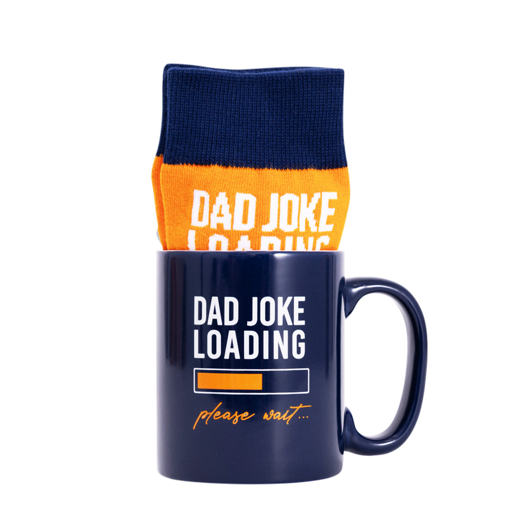 Splosh Dad Joke Loading Mug & Sock Set