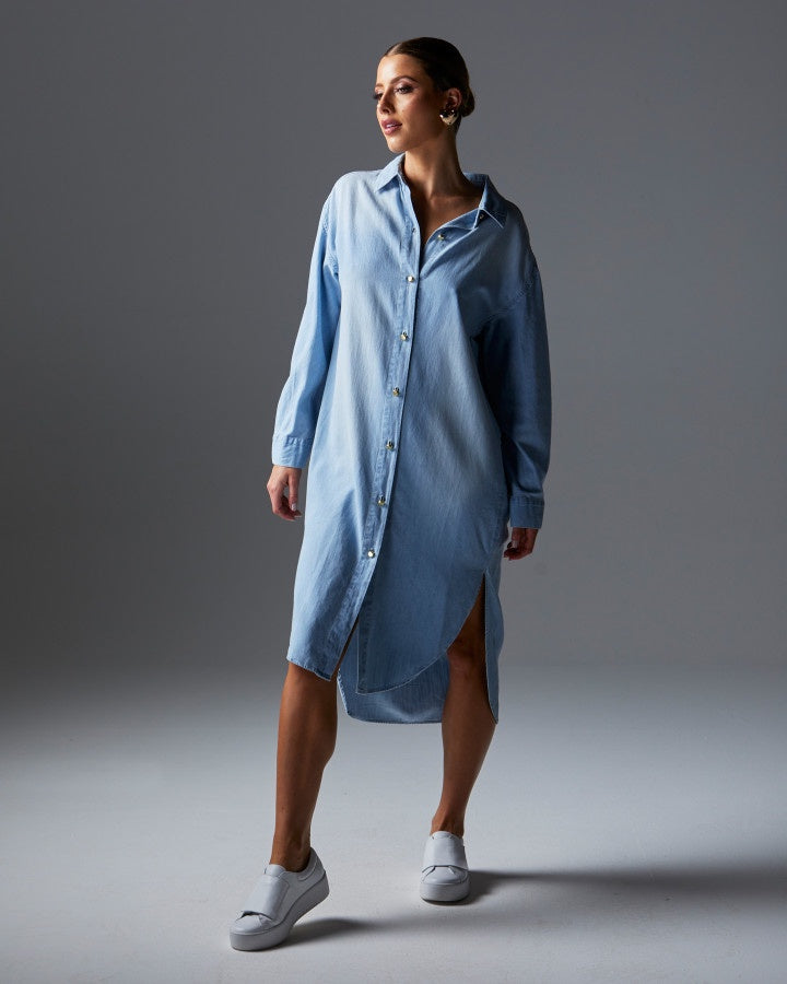 FLIGHT SHIRT DRESS