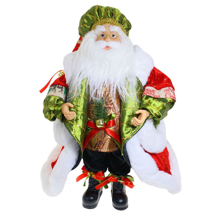 45cm Green Cape Whimsy Santa