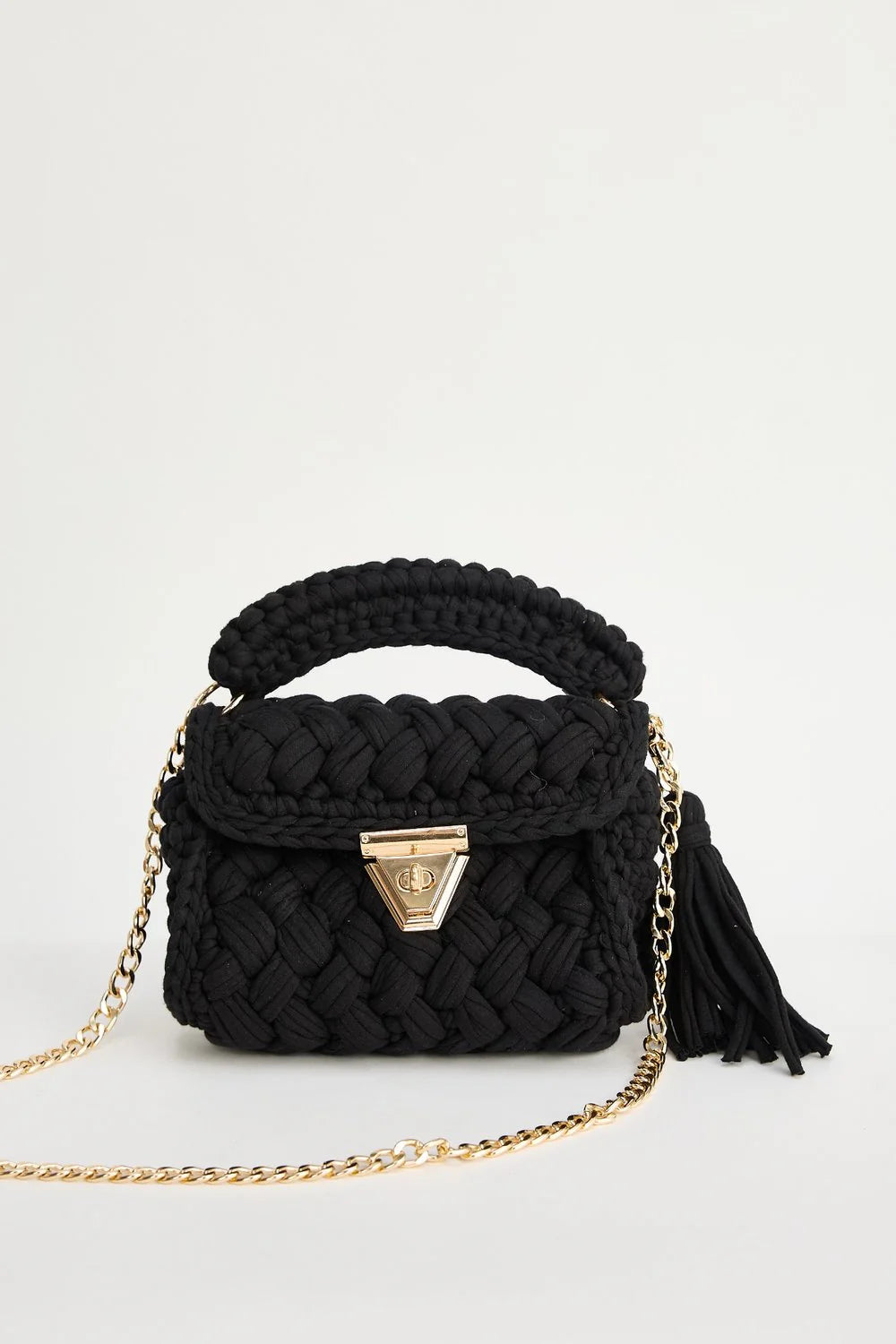 Black & Gold Ballina Bag