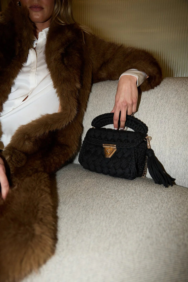 Black & Gold Ballina Bag