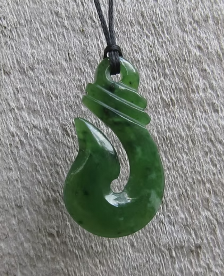 35mm Hook Greenstone Necklace