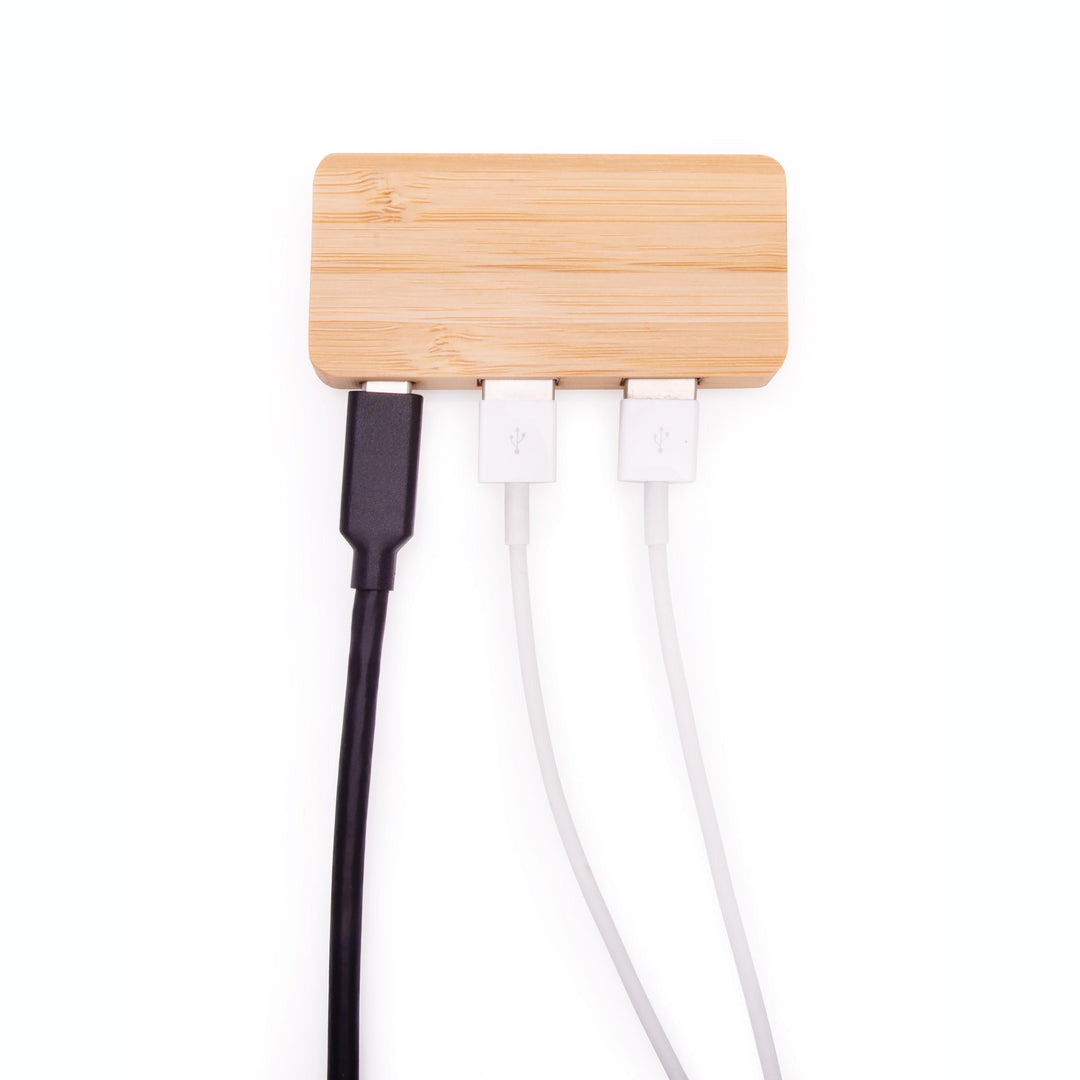 BAMBOO USB HUB - RAPT ONLINE