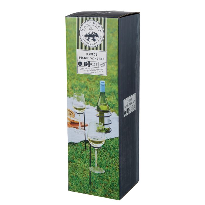 3pc Picnic Wine Set