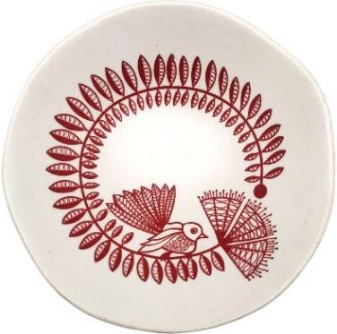 Fantail &amp; pōhutukawa bowl detail