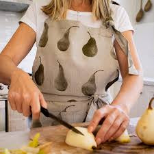 KHAKI PEAR APRON - RAPT ONLINE