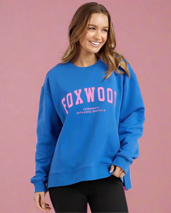 JUL PRE ORDER | COBALT NEON PINK INTERVAL CREW