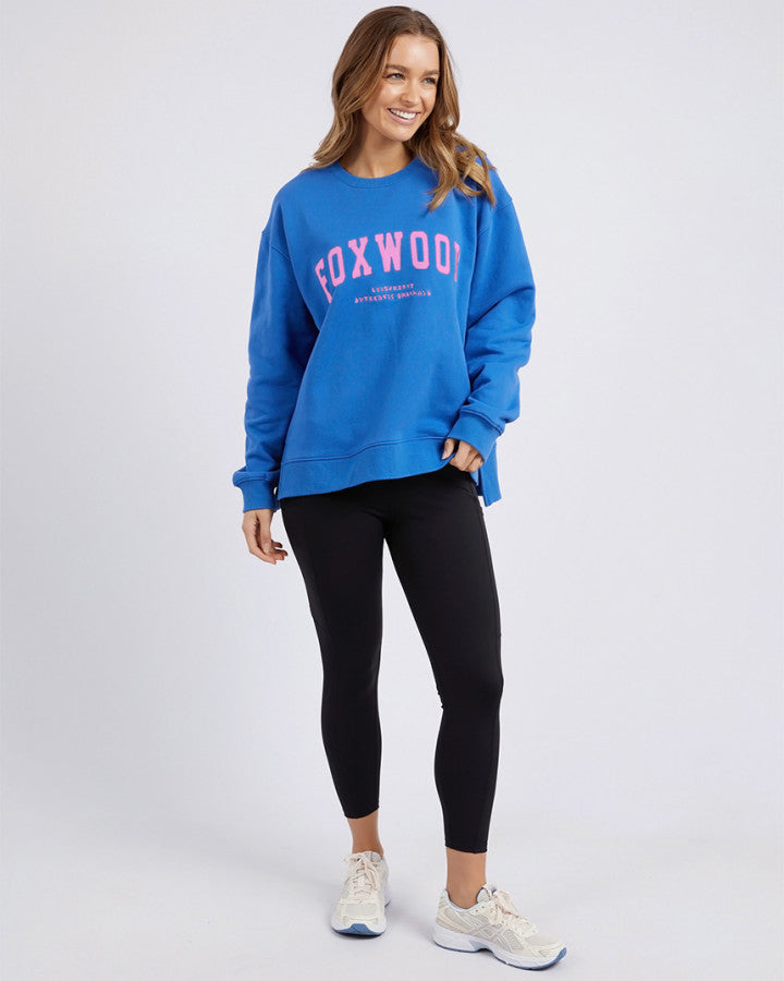 JUL PRE ORDER | COBALT NEON PINK INTERVAL CREW