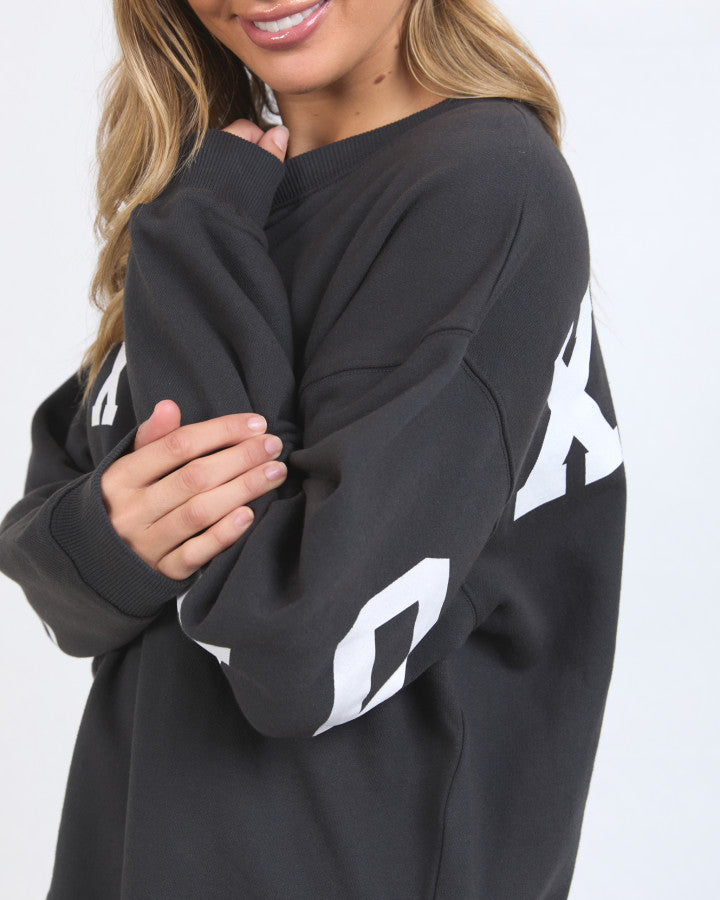 DARK GREY INTERVAL CREW
