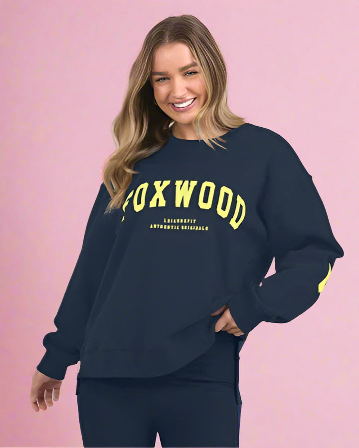 JUL PRE ORDER | NAVY NEON INTERVAL CREW