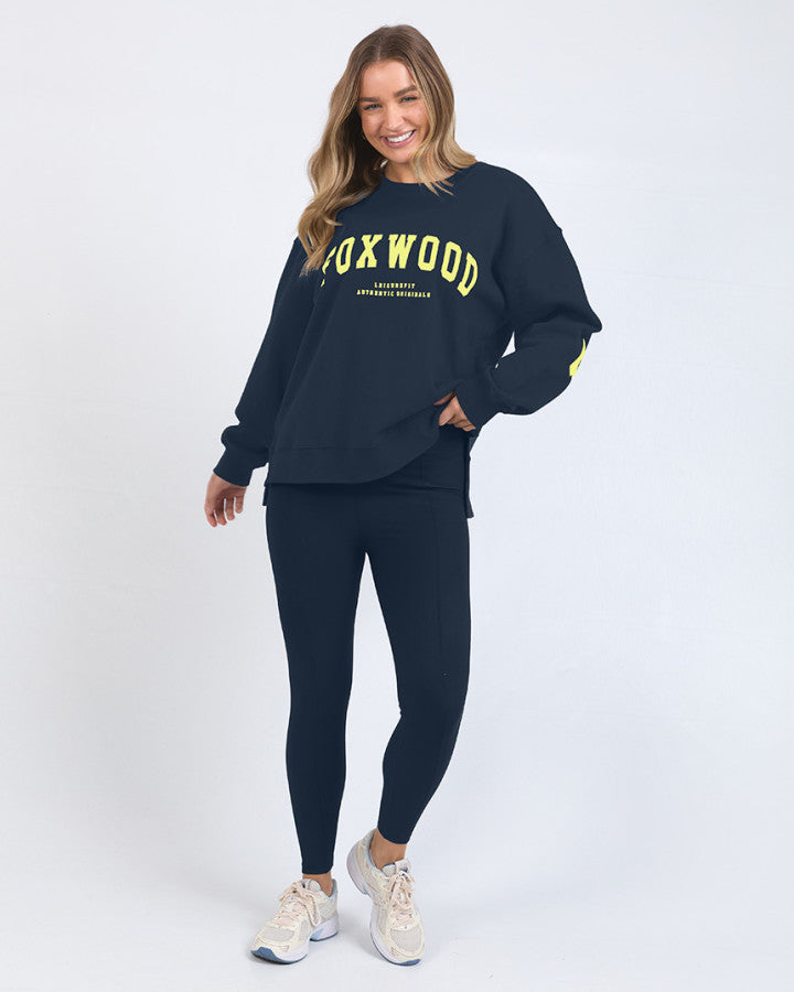 JUL PRE ORDER | NAVY NEON INTERVAL CREW