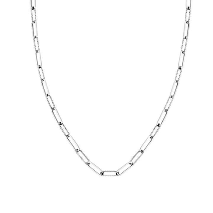 SILVER OVAL NECKLACE - RAPT ONLINE