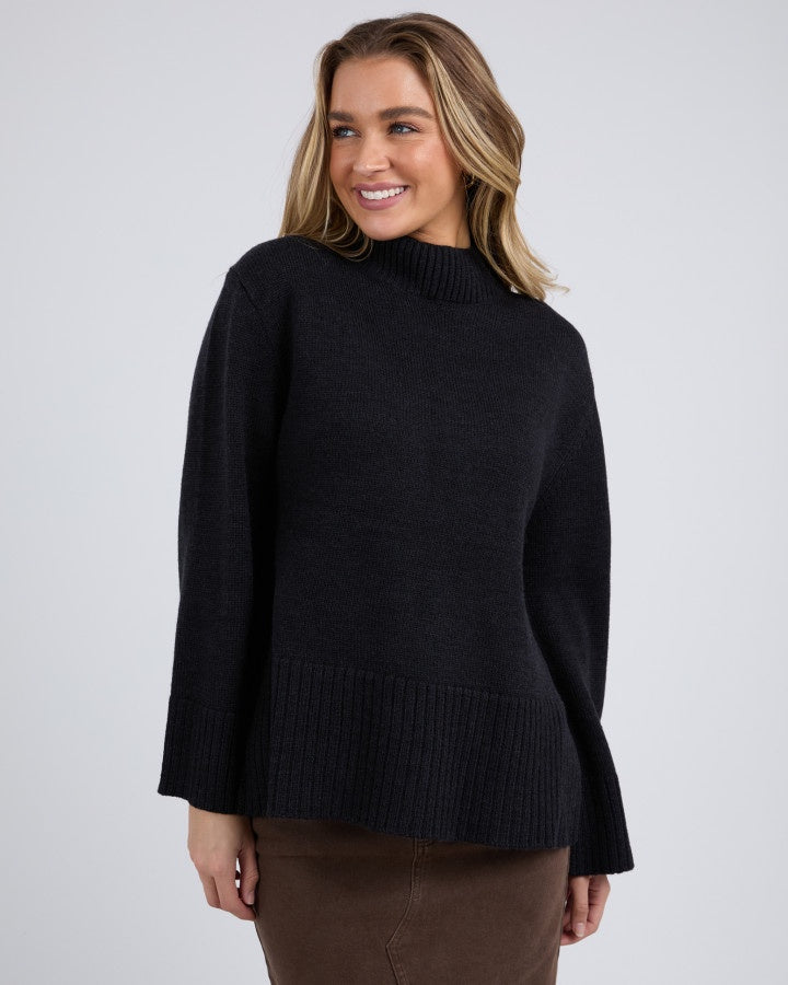 BLACK JUDE KNIT