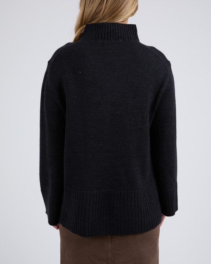 BLACK JUDE KNIT