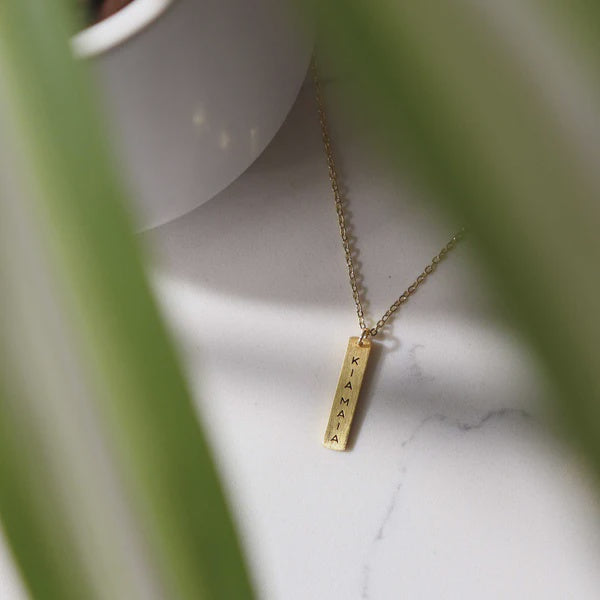 GOLD KIA MAIA NECKLACE