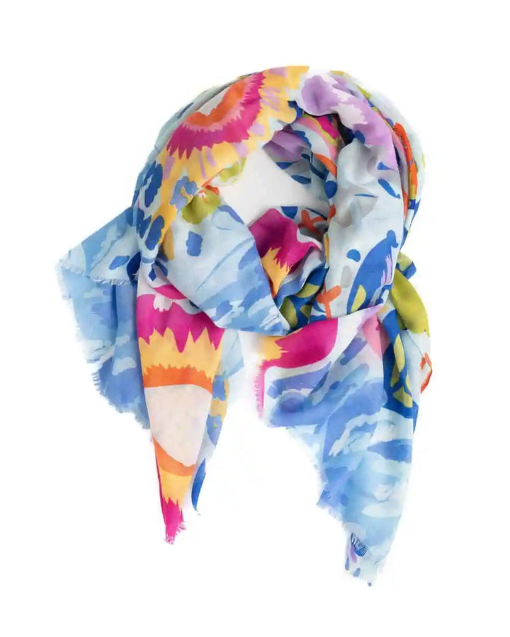 Blue Laura Scarf