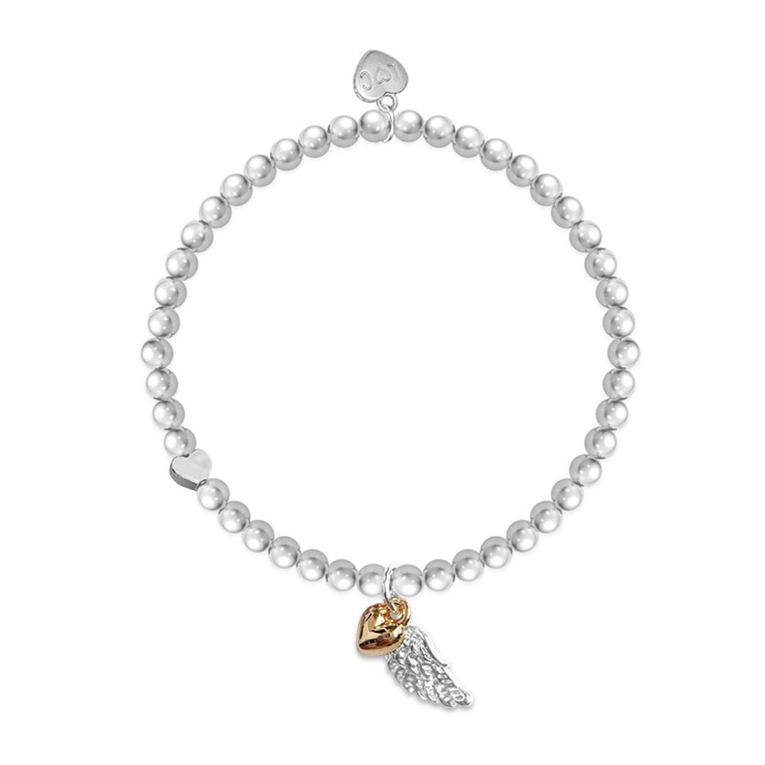 Guardian Angel Life Charms Silver Bracelet