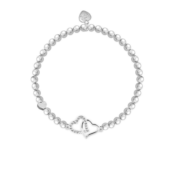 Sister Life Charms Silver Bracelet