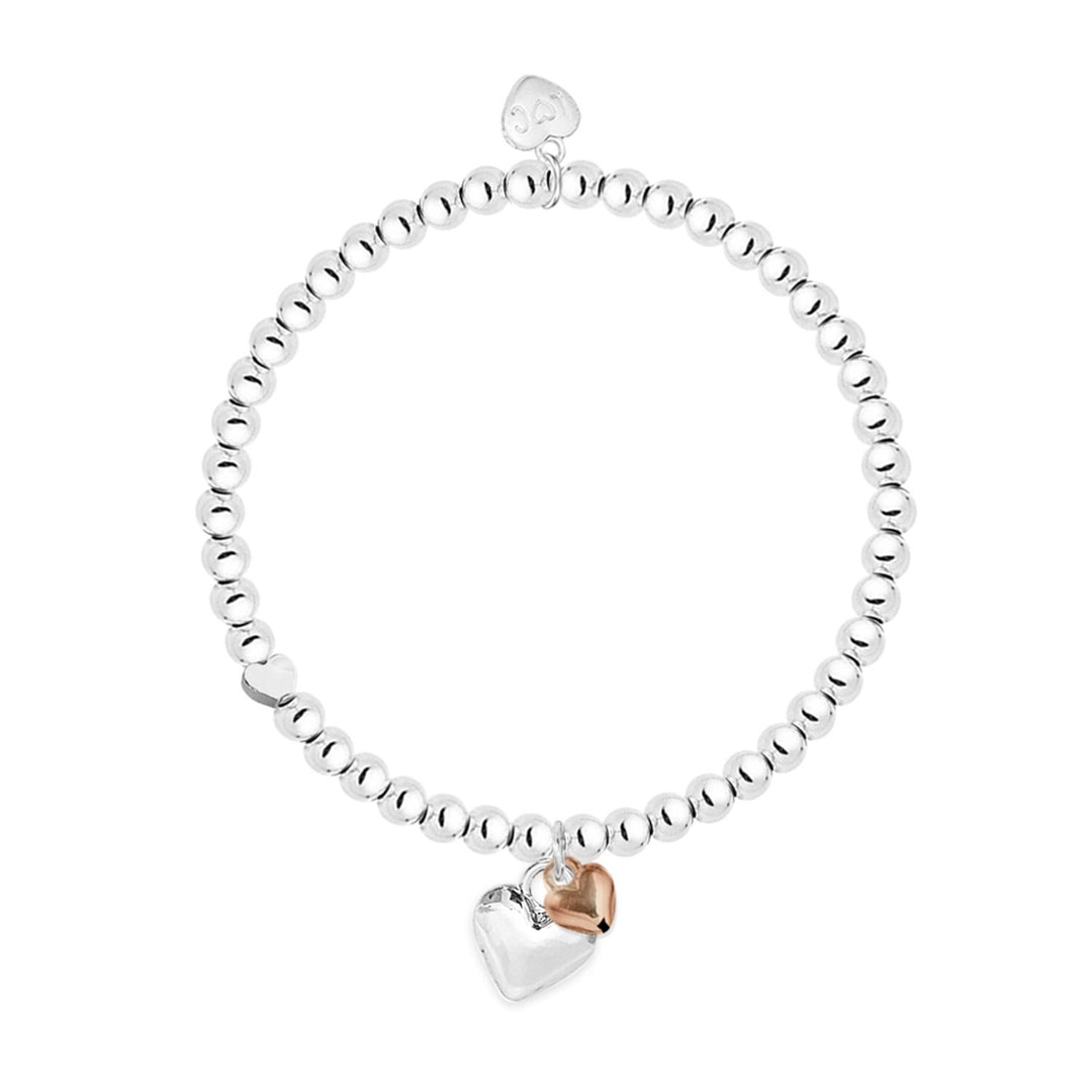 Mum Life Charms Silver Bracelet