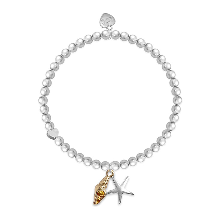 Bon Voyage Life Charms Silver Bracelet