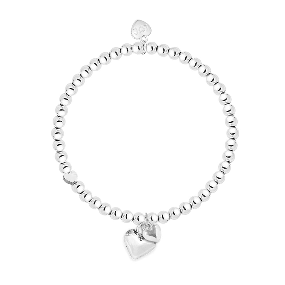 Daughter Life Chasrms Silver Bracelet