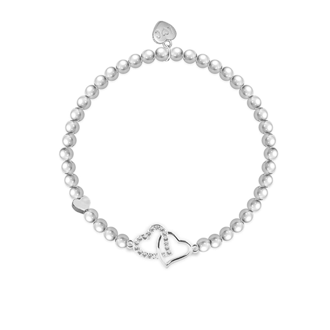My World Life Charms Silver Bracelet