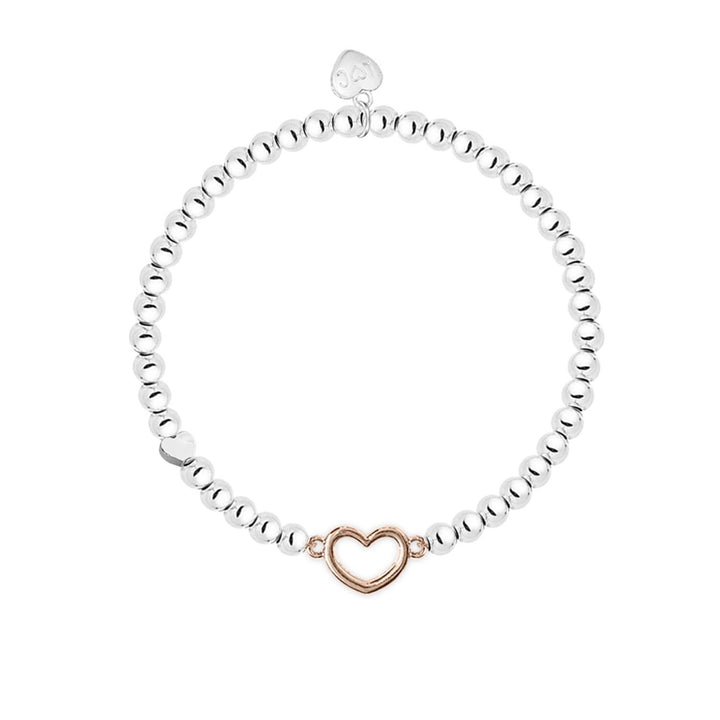 Goodbye Life Charms Silver Bracelet