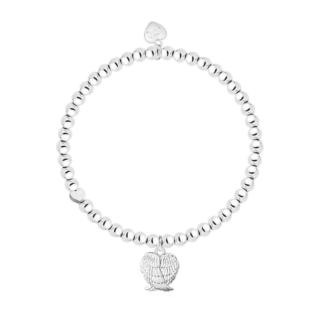 Be Brave Life Charms Silver Bracelet