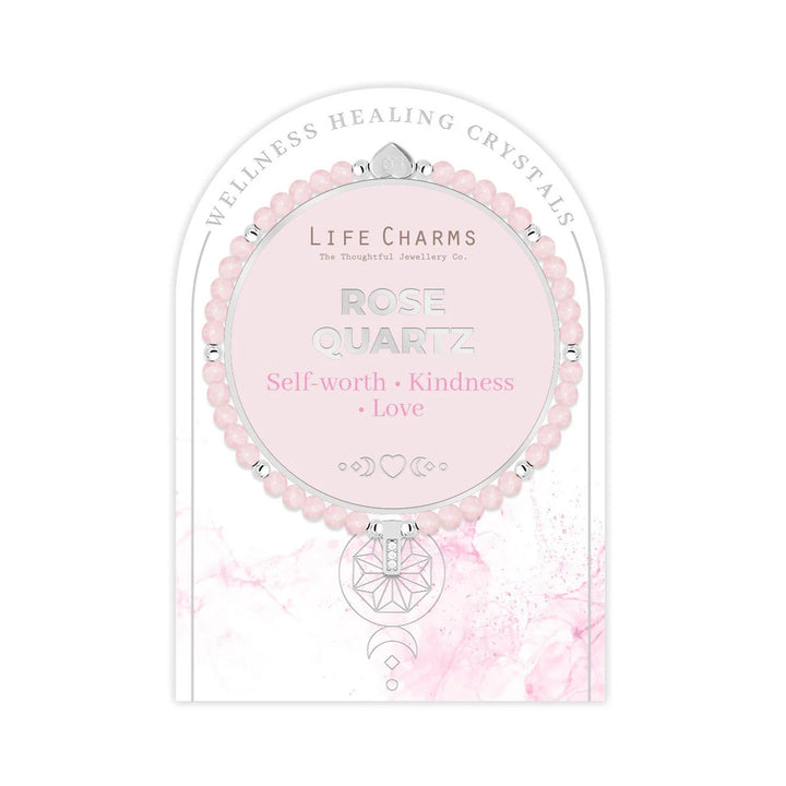 Rose Quartz Healing Stone Bracelet